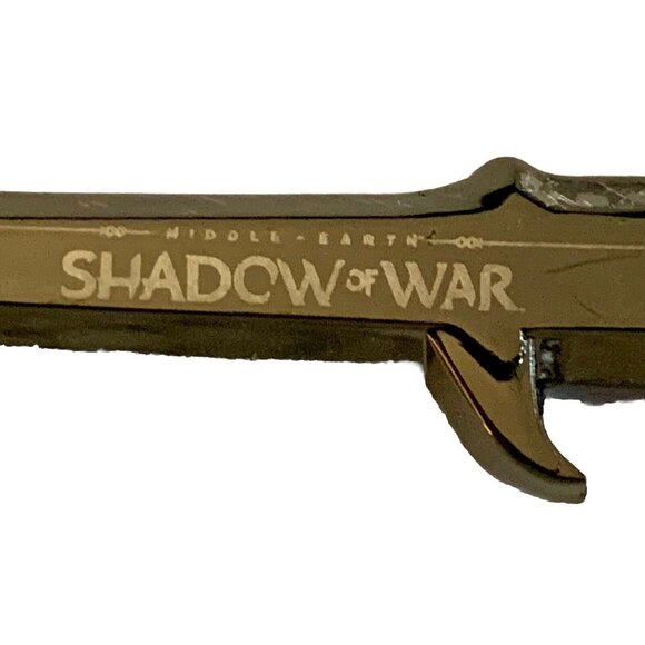 Middle Earth: Shadow Of War Bottle Opener Case Keychain Collectible Game Promo - Picture 8 of 8